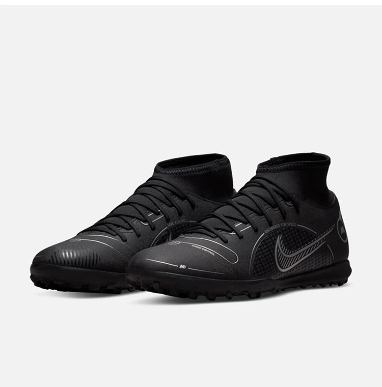 Original Nike SUPERFLY 8 TF Trainings-Fußballschuhe für Herren und Damen, strapazierfähig, DJ2909-007