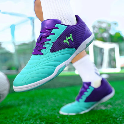 Ghete de fotbal premium pentru bărbați, înalte, pentru iarbă, adidași de futsal, încălțăminte de fotbal antiderapantă pentru meciuri, interior și exterior, foarte vândută pentru sport