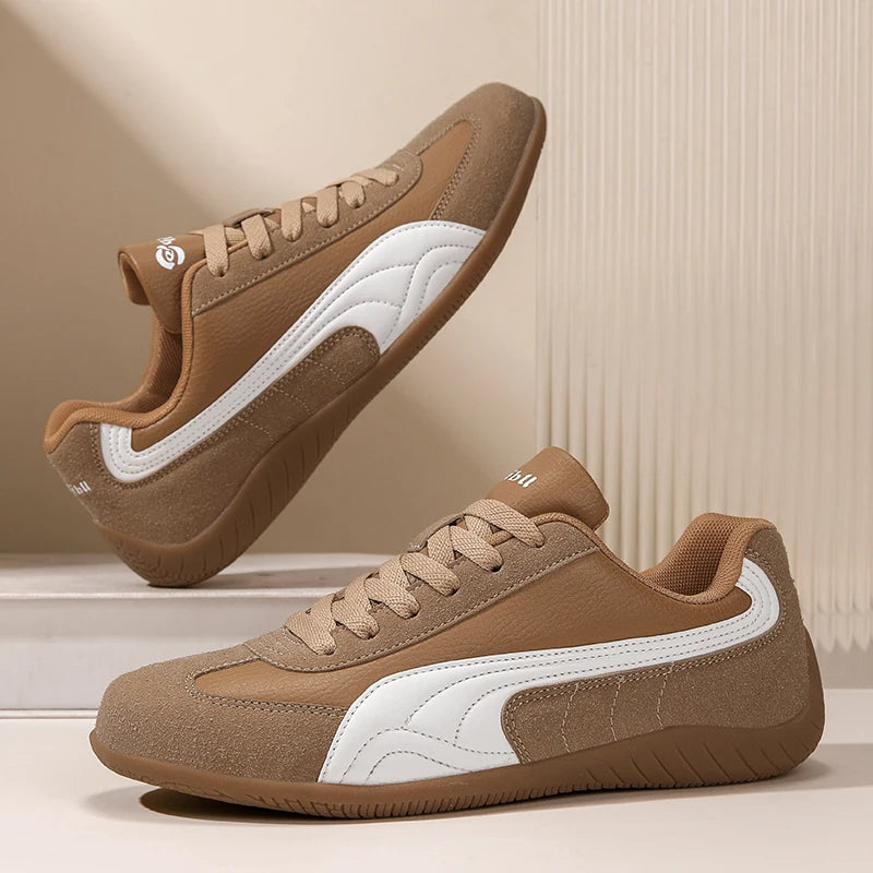 Popular Autumn Lightweight Fashionable Men's Casual Shoes Odor Resistant Low Cut Sports Shoes Outdoor Soft Retro Walking Shoes