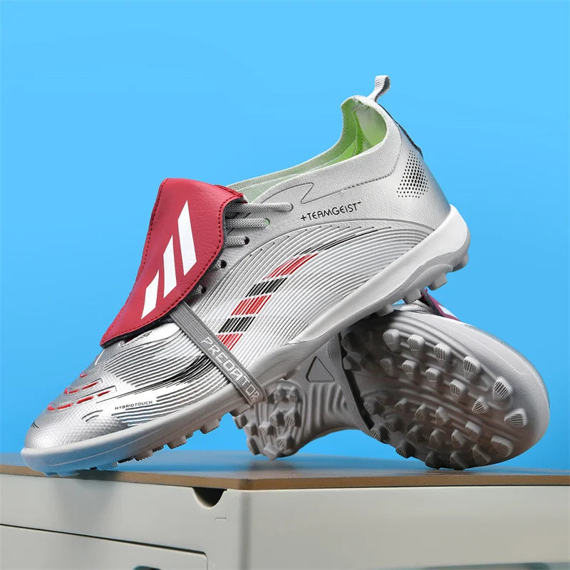 2025 New Autumn Package Youth Football Shoes Stable Racing Training Sports Shoes Fashionable and Comfortable Rebound Nail Shoes