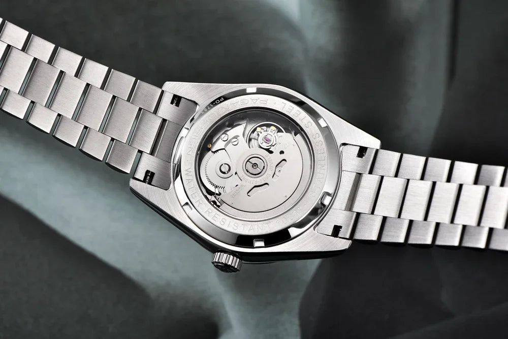 PAGANI DESIGN DD40 herrklocka – Modell i roséguld, mekanisk lyxarmbandsur, automatiskt urverk, safirglas med antireflexbehandling, vattentät