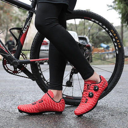 New cycling shoes road cycling men's racing competition self-locking speed cycling sports shoes women's Spd Cleats cycling shoes
