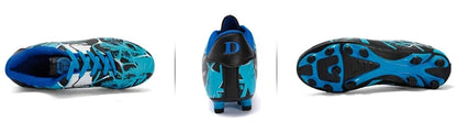 Children Soccer Shoes Sports Society Field Boy Football Shoes Futsal Fast Indoor Sneakers Original Ankle Cleats Football Boots