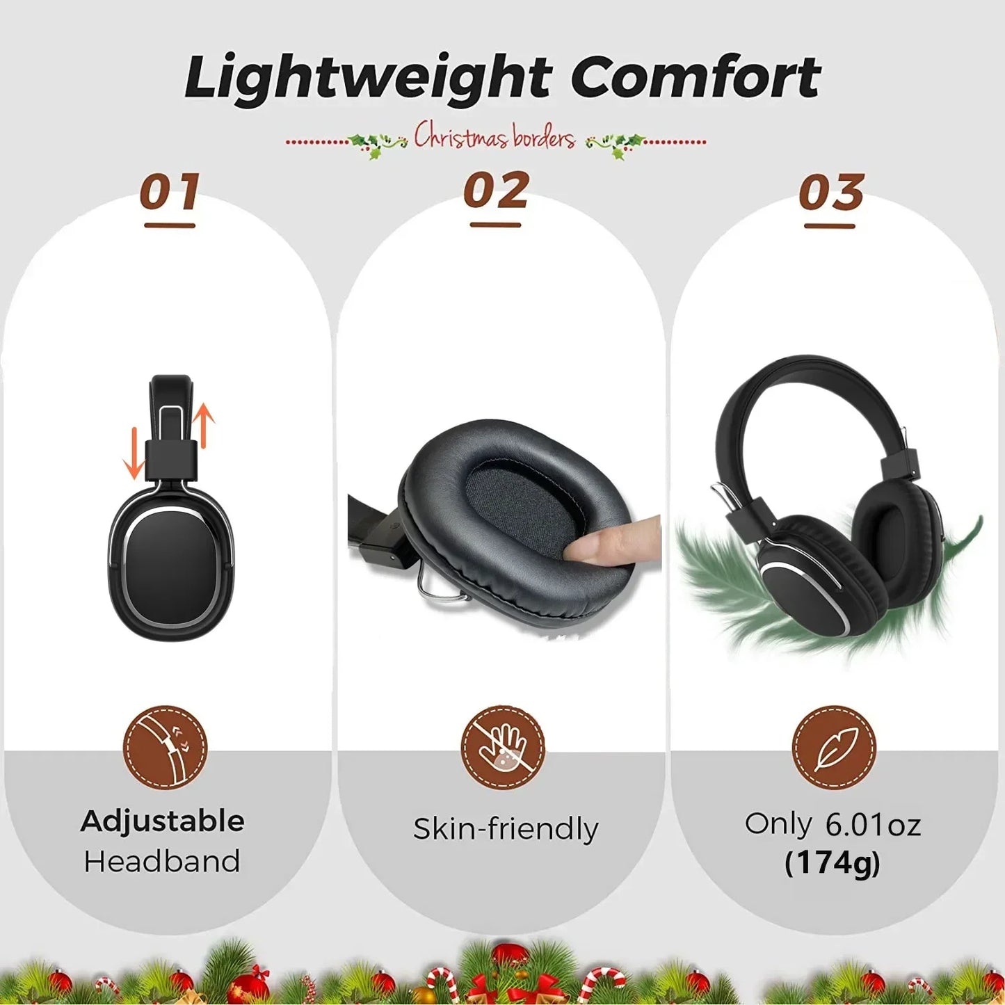 SODO SD-1004 Wireless Headphones Foldable Bluetooth 5.3 HIFI Stereo Headset 40mm Driver Over Ear Headphone with Mic Support TF