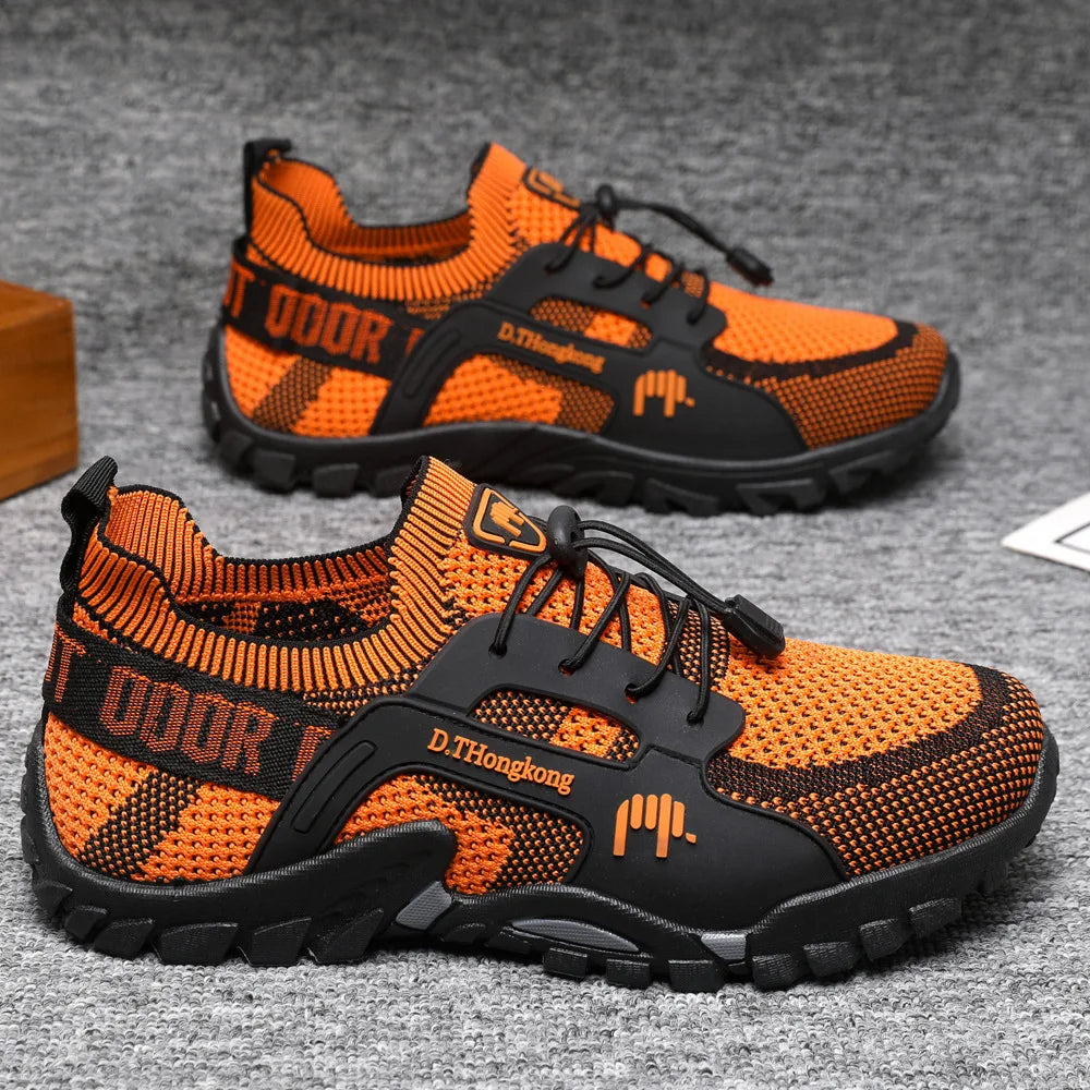 Chaussures décontractées d'été respirantes pour hommes, chaussures de sport pour hommes, confortables et légères, chaussures de sport d'extérieur
