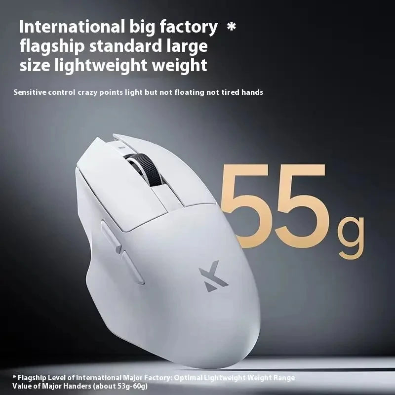 UUSI G7 PRO -pelihiiri, kolmiyhteyksinen langaton Bluetooth, ergonominen kevyt hiiri, mukautettava PC-toimisto- ja pelaajatarvike