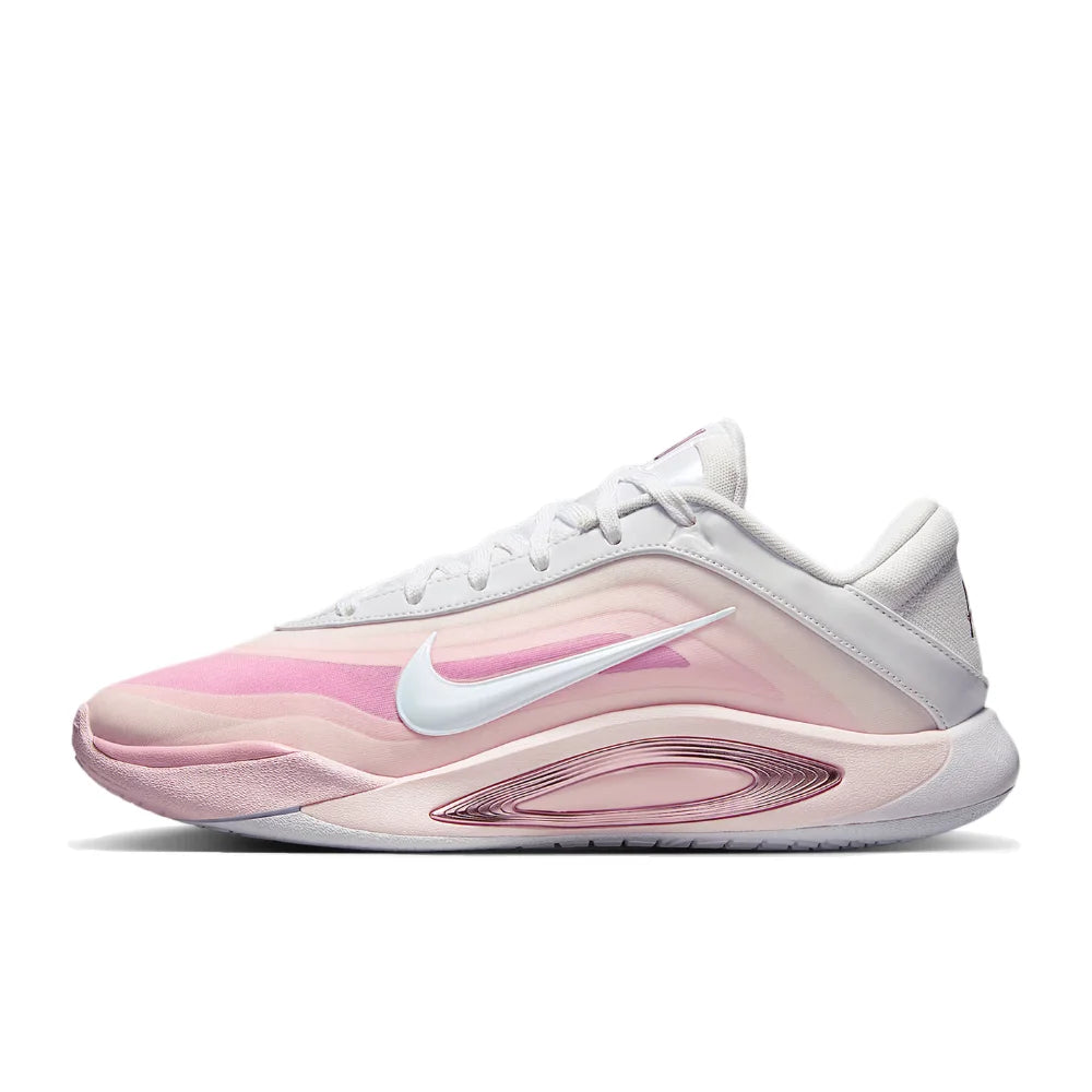 Nike A'ONE EP Unisex modieuze, lichtgewicht, ademende, gedempte patchwork trainings- en basketbalschoenen FZ8606-101