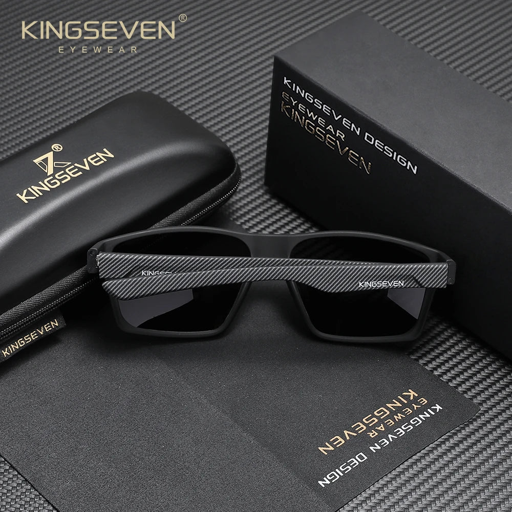 KINGSEVEN Polarized Sunglasses For Men Women Driving Glasses Male Goggle UV400 Driving Outdoor Eyewear TR90