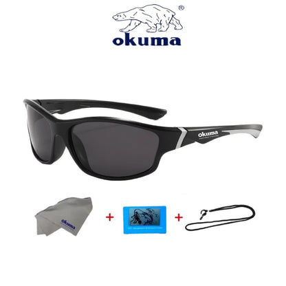 Okum fashion polarized glasses UV400, anti UV, glare, strong light, suitable for cycling, driving, fishing, etc
