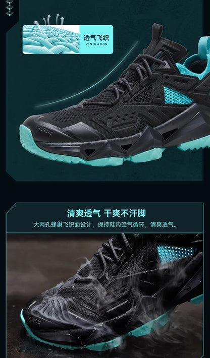 RAX Running Shoes Men & Women Outdoor Sport Breathable Lightweight Sneakers Air Mesh Upper Anti-Slip Natural Rubber Outsole