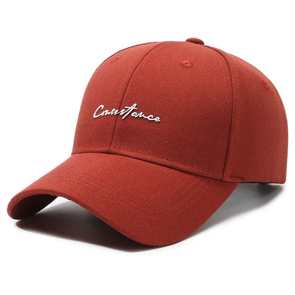 FS Stylish Orange Baseball Cap For Men Women Brand Designer Hats Small Letter Hip Hop Caps Street Trucker Hat Casquette Homme