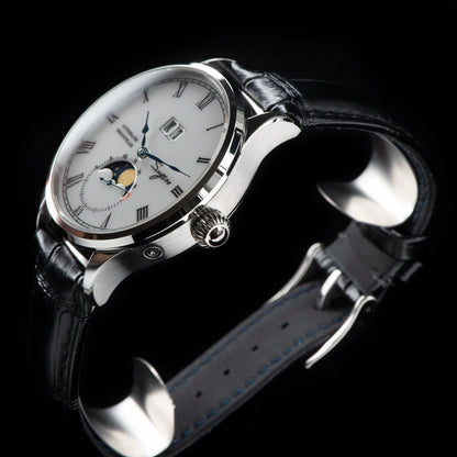 Sugess Watch Tianjin ST25 Automatic Mechanical Movement Real Moonphase Men Watches Luxury Wristwatch Retro Reloj Hombre Sapphire