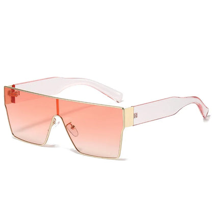 WarBLade Retro Square Sunglasses Men Women 2025 Luxury Brand Designer One Piece Decoration Sun Glasses Men Travelling Eyewear