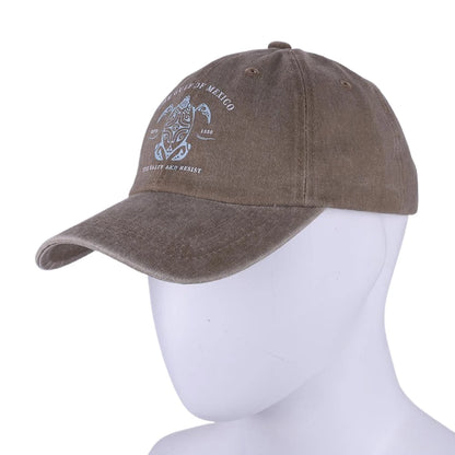 Washed Cotton Baseball Cap Retro Golf Dad Hat Adjustable Cotton Hat Trucker Cap Outdoor Sports Sun Hat for Men Women Unisex