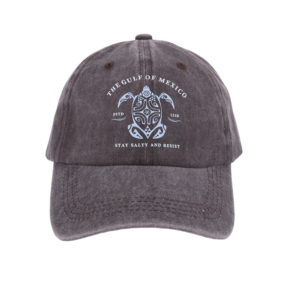 Washed Cotton Baseball Cap Retro Golf Dad Hat Adjustable Cotton Hat Trucker Cap Outdoor Sports Sun Hat for Men Women Unisex