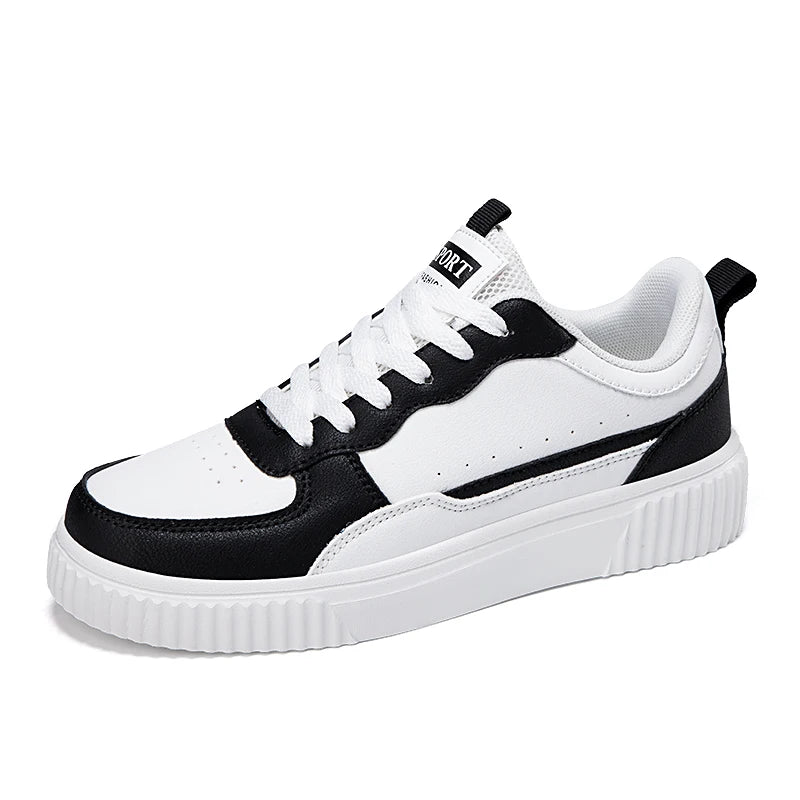 Chaussures décontractées pour femmes, respirantes, plates, baskets blanches, chaussures de sport pour femmes, chaussures de course, de marche en plein air pour hommes