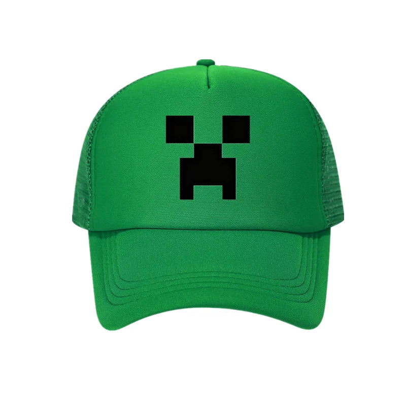 „Cyberpunk“ žaidimo „Totem of Undying Hat“ cosplay unisex pikselinė beisbolo kepurė, saulės kepurė, lauko aksesuarai