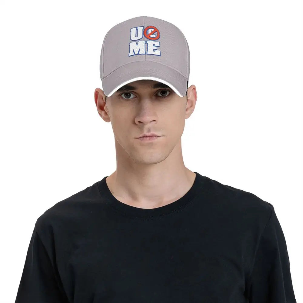 Yellow Wrestling Cena John White Custom Baseball Caps For Mens Unisex Male Beach Sunscreen Hat Snapback Cap
