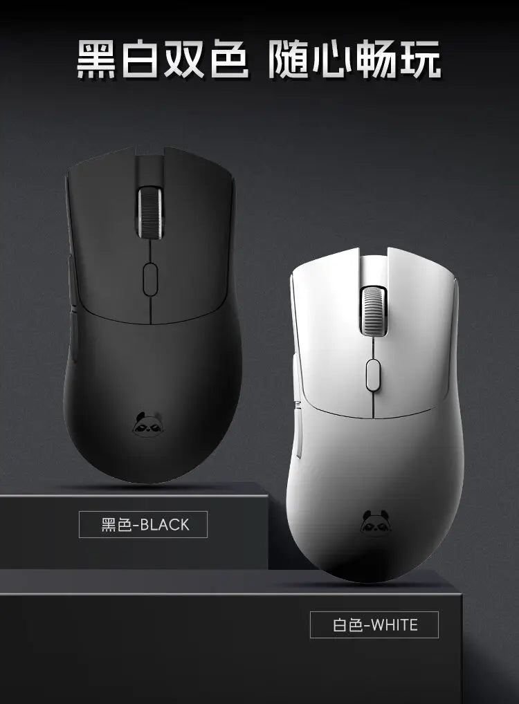 Metaphyuni Metapanda P1 Draadloze Muis P1 Pro Max Paw3395L Lage Latentie Lichtgewicht E-sports Gamingmuis Ergonomisch Pc-gamercadeau