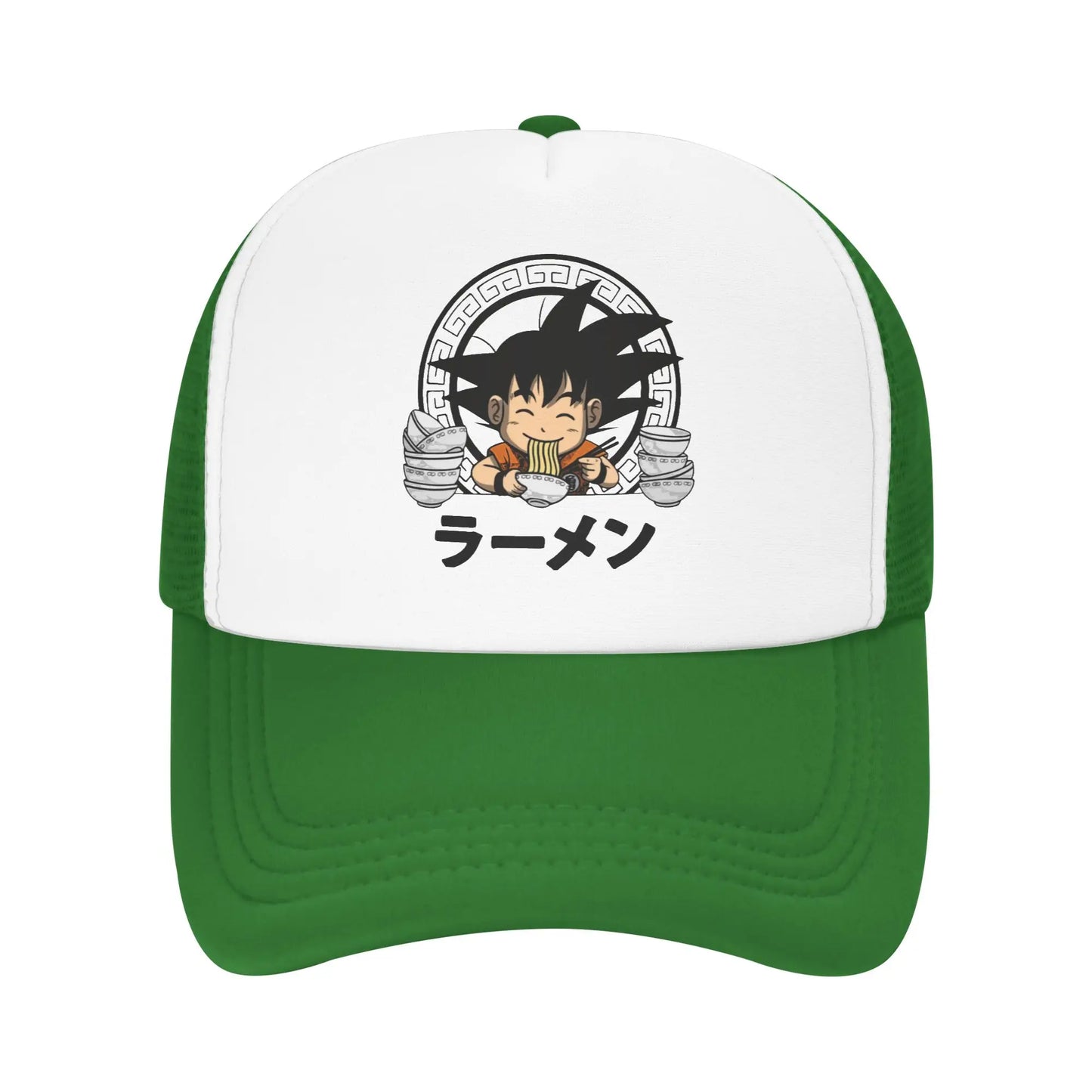 Goku Kid Ramen Dragon Ball Trucker Hat Men Women Vintage Anime Manga Hats Sports Cap Adjustable Polyester Baseball Caps Summer