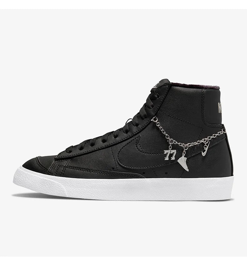 Zapatillas Nike Genuine Blazer de caña alta para mujer, moda casual, DM0850-001