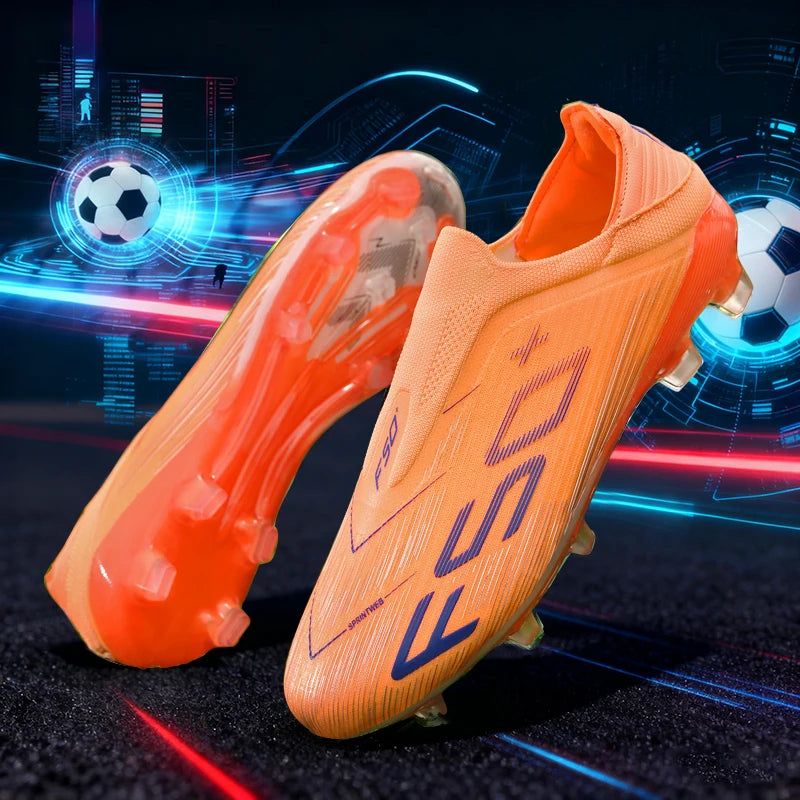Pánske tenisky s kopačkami na trávu – Vysoko kvalitná futbalová obuv na futsal a futbal – Protisklzová obuv do haly – Najpredávanejšia vysoká obuv na vonkajšie nosenie