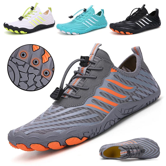 Men Women Water Shoes Aqua Shoes Drainage Beach Sports Swim Sandals Quick Dry Boating Barefoot Diving Fishing Surfing Sneakers