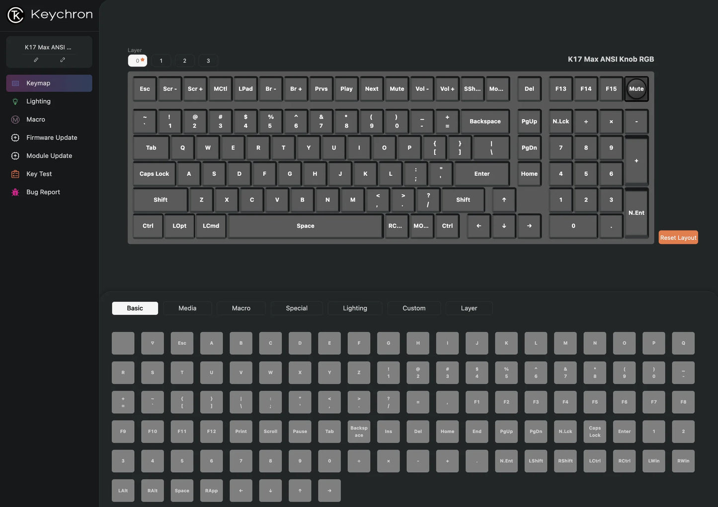 Keychron K17 Max QMK Wireless Ultra-Slim Mechanical Keyboard 96% Layout Gateron Switch LSA PBT Keycap