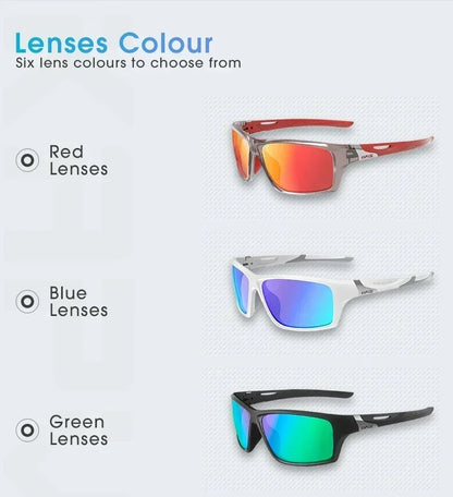 Kapvoe Polarized Fishing Sunglasses Cycling Man Women UV400 Cycling Glasses Sports Goggles Bike Eyewear MTB Bicycle Glasses