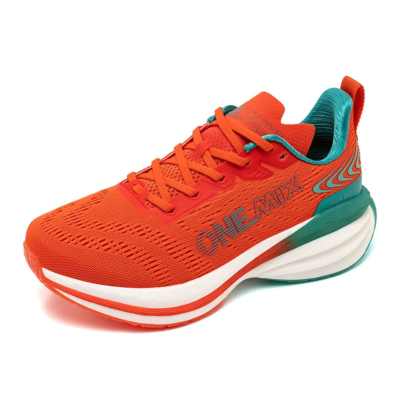 ONEMIX Men's Running Shoes Air Cushion Sneakers Breathable Mesh Outdoor Athletic Height Increase Walking Shoes Size EU 35-47