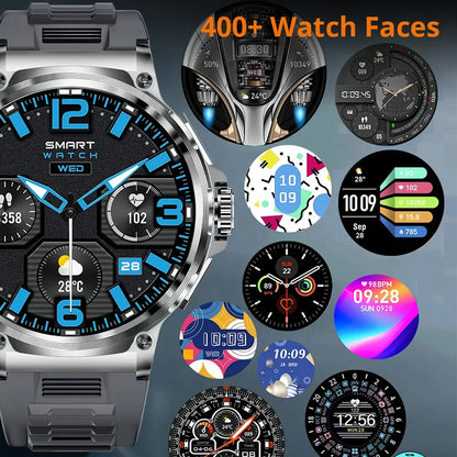 COLMI V69 1.85 Inch HD Bluetooth Call Smart Watch Men Sports Fitness Tracker Heart Monitor 710mAh Smartwatch For XIAOMI Android