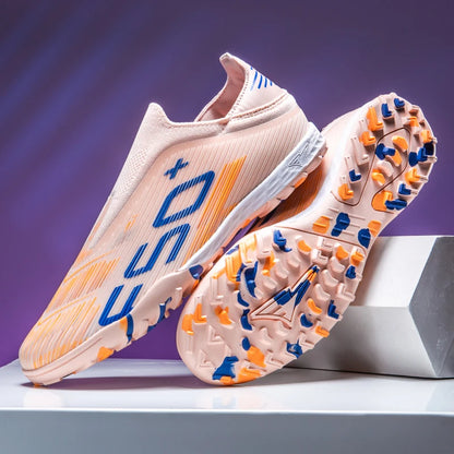 Nouvelles chaussures de football pour hommes, chaussures de football sur gazon, ultralégères, confortables, crampons d'intérieur antidérapants, crampons FG pour terrain synthétique, futsal, adulte, antidérapantes