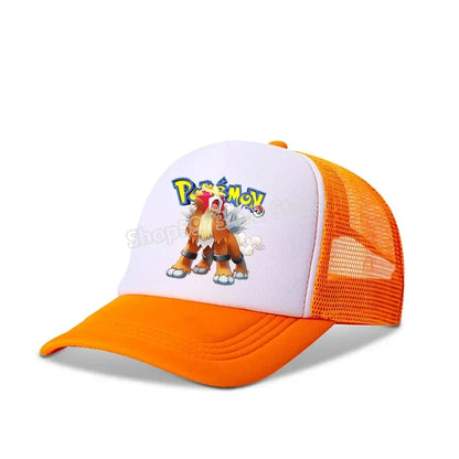 Pokemons Baseball Cap Pikachu Charizard Gengar Anime Peaked Hat Kid Adult Summer Outdoor Sport Hats Boy Casual Fashion Cap Gift