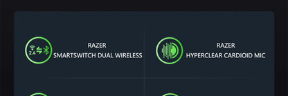Razer Barracuda X Wireless Gaming Mobile Headset 2022 Model 2.4GHz Wireless + Bluetooth - Lightweight 250g - 40mm Drivers