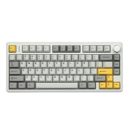 EPOMAKER TH80 V2 75% ANSI US Layout Gasket Tri-mode Wireless Mechanical Gaming Keyboard with 8000mAh Battey & RGB Backlight