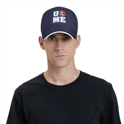 Yellow Wrestling Cena John White Custom Baseball Caps For Mens Unisex Male Beach Sunscreen Hat Snapback Cap