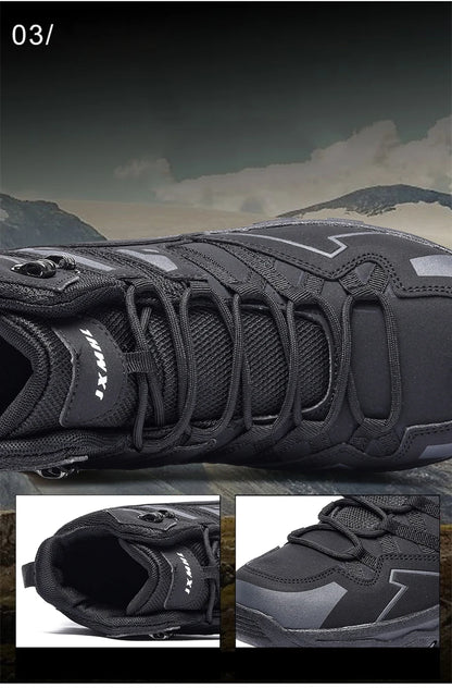 2025 New Hiking Shoes Unisex Outdoor Hiking Sports Shoes Camping Boots Ladies Waterproof Walking Shoes Non-slip Hiking Shoes