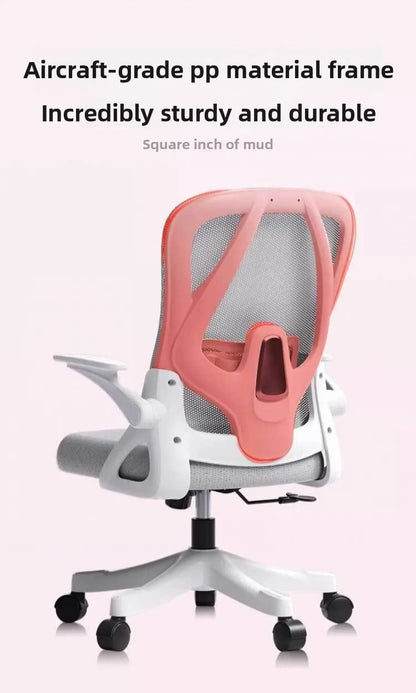 Ergonomic Gaming Chair with Adjustable Height, Comfort Support Cushion, Office Desk Chair for Home, Dorm, Gaming, and Long Hours Use