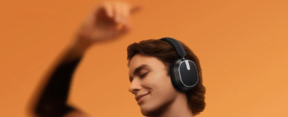Active Noise Cancelling Headphones Bluetooth 6.0 Wireless Over-Ear Headphones with 120H Battery, 6-Mic ENC Calls, LED Power Display & Spatial Audio