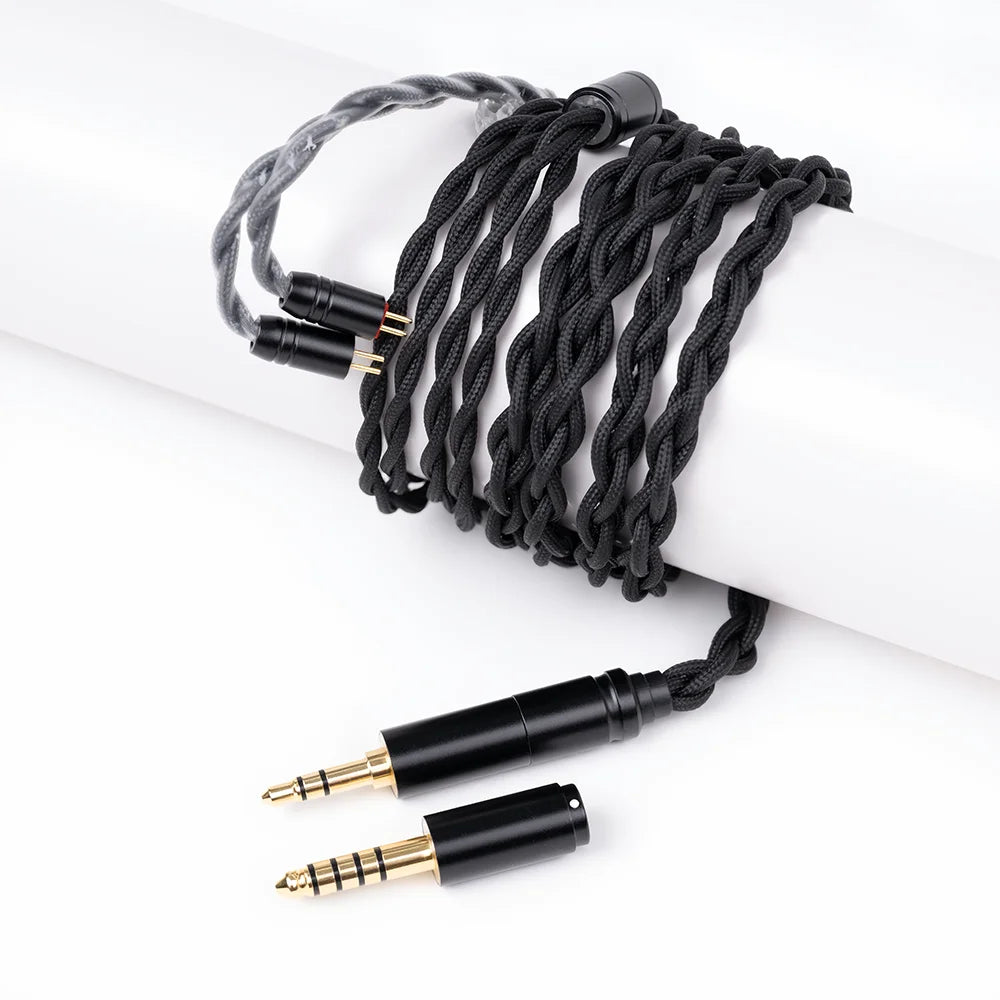 Écouteurs intra-auriculaires COZOY D2 IEM 2DD à double circuit magnétique et double cavité, écouteurs HiFi filaires avec câble 0.78 2Pin, prise 3.5/4.4mm