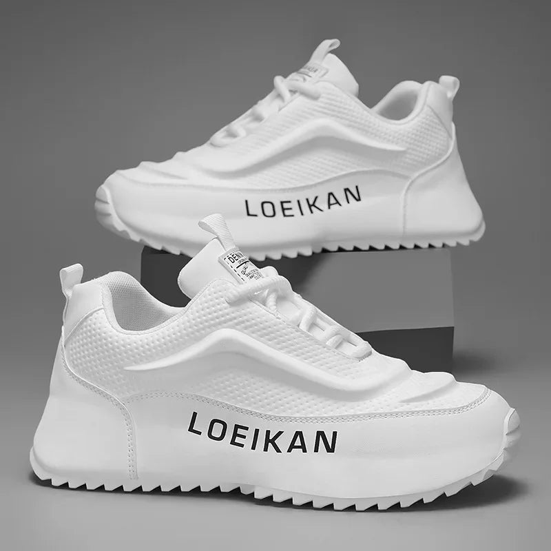 Men's Walking Running Shoes Men Casual Lightweight Tennis Shoes Sports Sneakers Breathable New Fashion Sneakers Plus Size 47