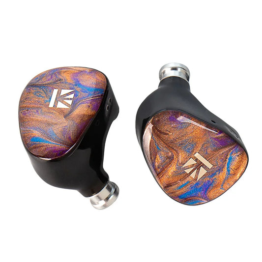 KBEAR KB02 Conduction osseuse pilote dynamique casque filaire 3D imprimé résine cavité IEM écouteurs pour musique vocale et rythmique