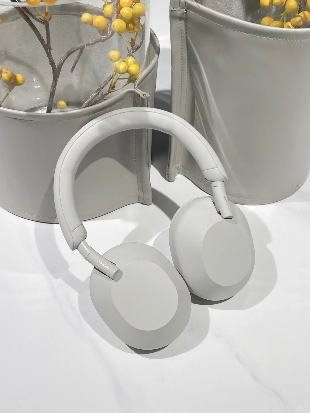 Casque sans fil Sony WH-1000XM5 d'origine, Bluetooth, réduction de bruit, audio haute résolution, batterie 30h, casque supra-auriculaire