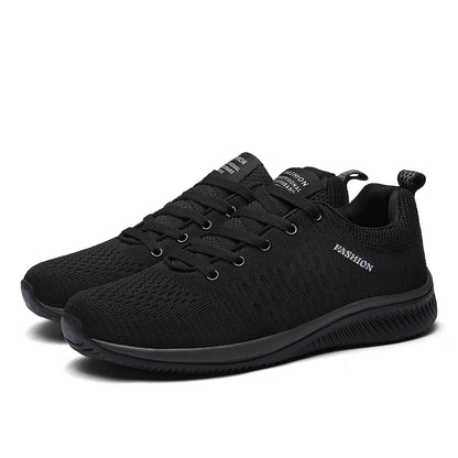 Chaussures de marche pour couple, grande taille, en maille respirante et confortable, à semelle souple, durables et légères, chaussures de sport décontractées pour l'extérieur, pour toutes les saisons
