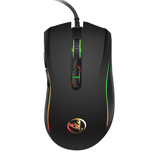 New Wired Gaming Mouse Gamer 7 Button 3200DPI LED Optical USB Computer Mouse Game Mice Mouse for PC Computer Gamer