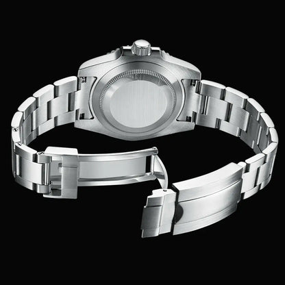 Corgeut 40mm  Luxury Business NH35 Men's automatic mechanical Diving Watch, ceramic bezel, sapphire crystal, 100m waterproof.