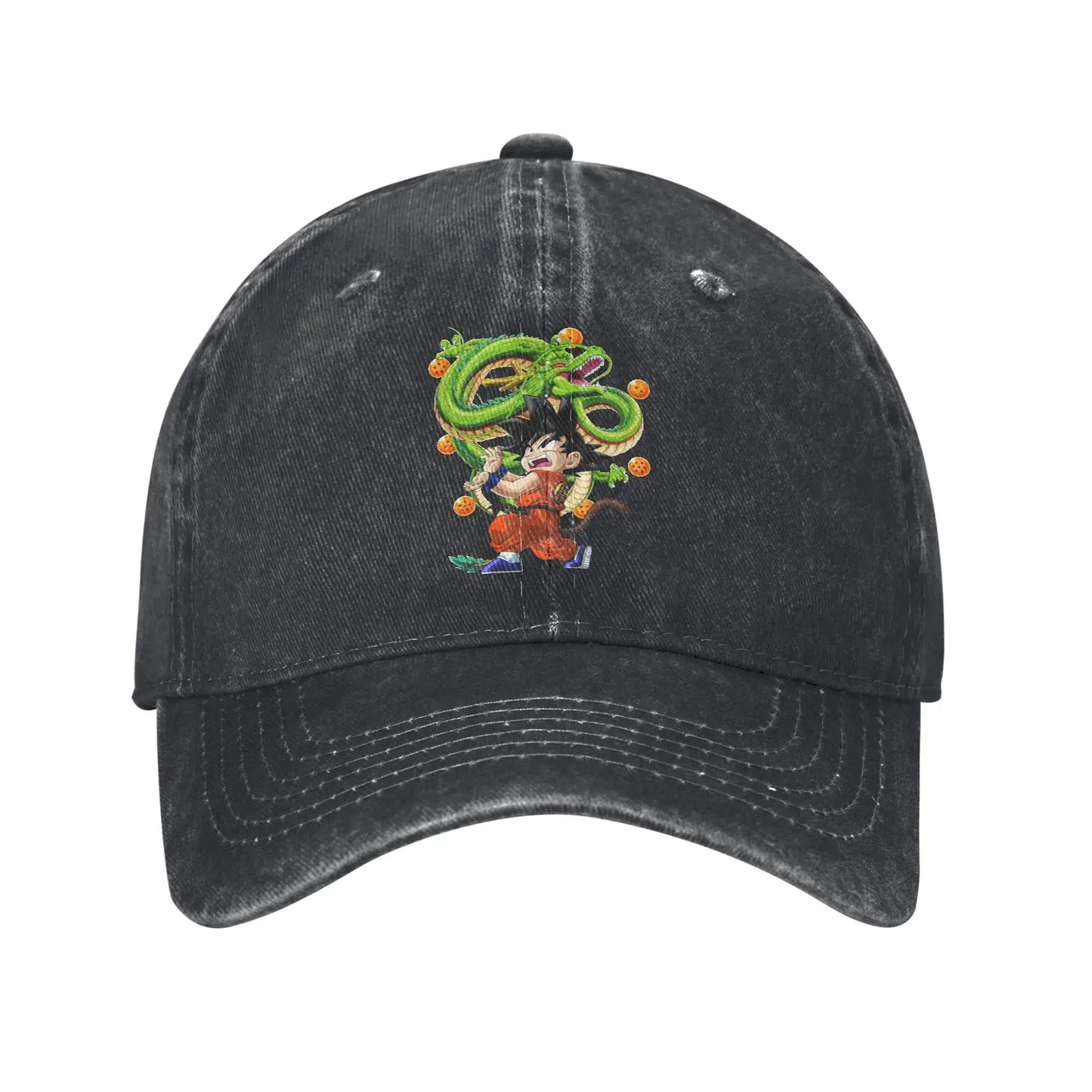 Retro Kamehameha Kid Goku Anime Baseball Caps Unisex Distressed Cotton Headwear Dragon Ball Outdoor Workouts Gift Hats Cap, Produit gaming premium Fraquane, produits de luxe, nouvelle génération, équipement gamer