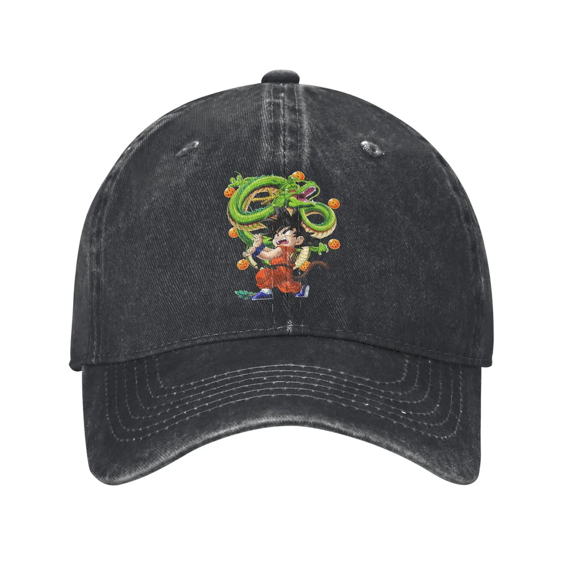 Retro Kamehameha Kid Goku Anime Baseball Caps Unisex Distressed Cotton Headwear Dragon Ball Outdoor Workouts Gift Hats Cap, Produit gaming premium Fraquane, produits de luxe, nouvelle génération, équipement gamer