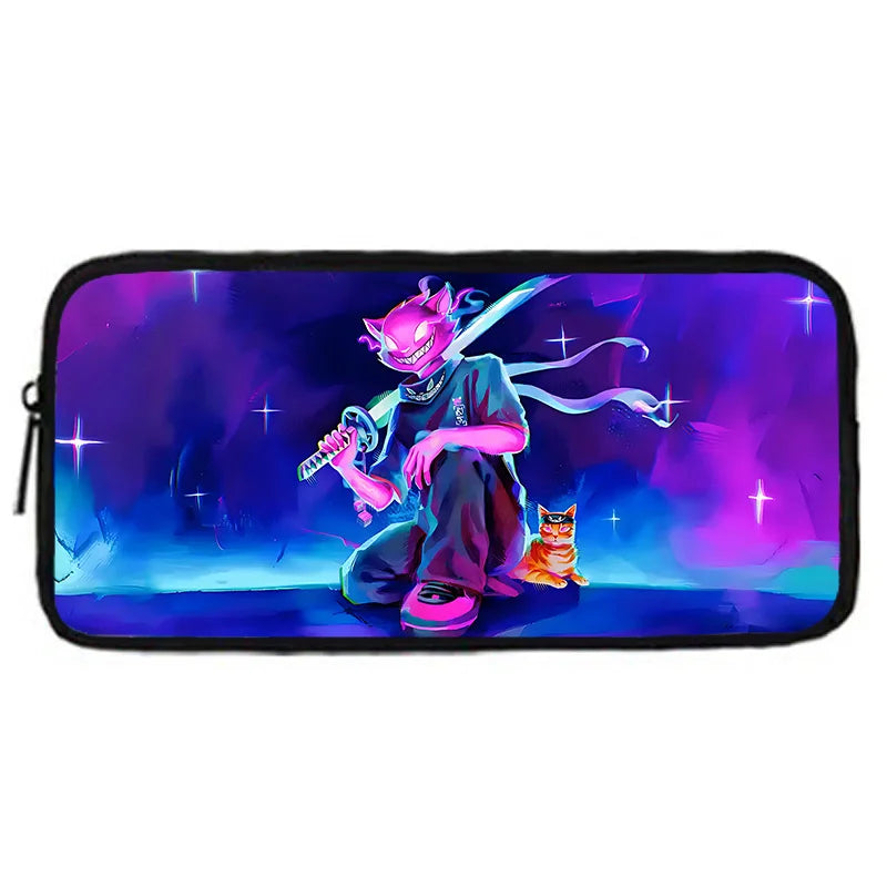 Hot Game Design Child Backpacks Lunch Bag Pencil Case Pupil Large Capacity School Bags For Boy Girl Best Gift F-FortniteS