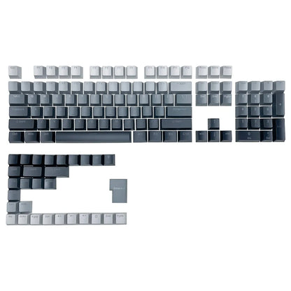 Gradient backlit RGB Gamer Keycaps For Mx Switch Mechanical Keyboard OEM Profile PBT Keycap White Blue ISO Layout Key caps DIY